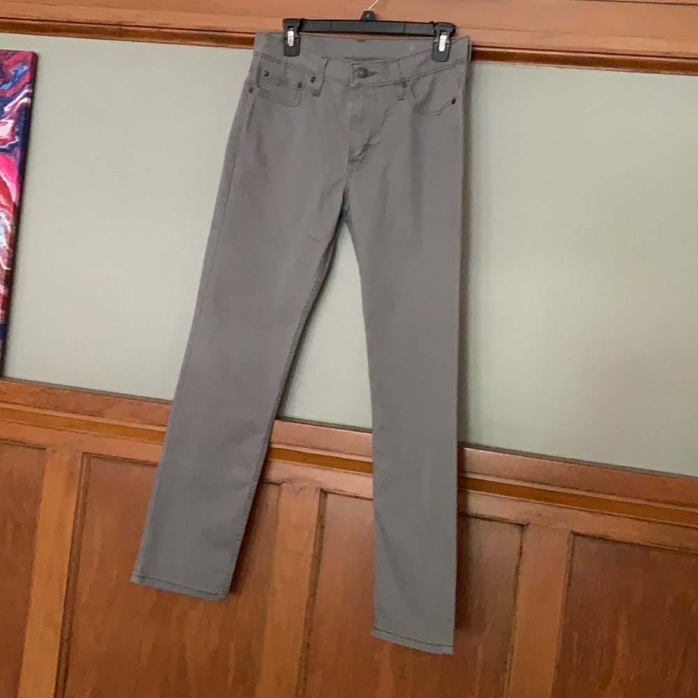 Levi’s 511 gray jeans/twill